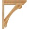 Ekena Millwork Legacy Slat Rough Sawn Outlooker, Western Red Cedar, 8"W x 32"D x 38"H OUT08X32X38LEC06RWR - alternate 2